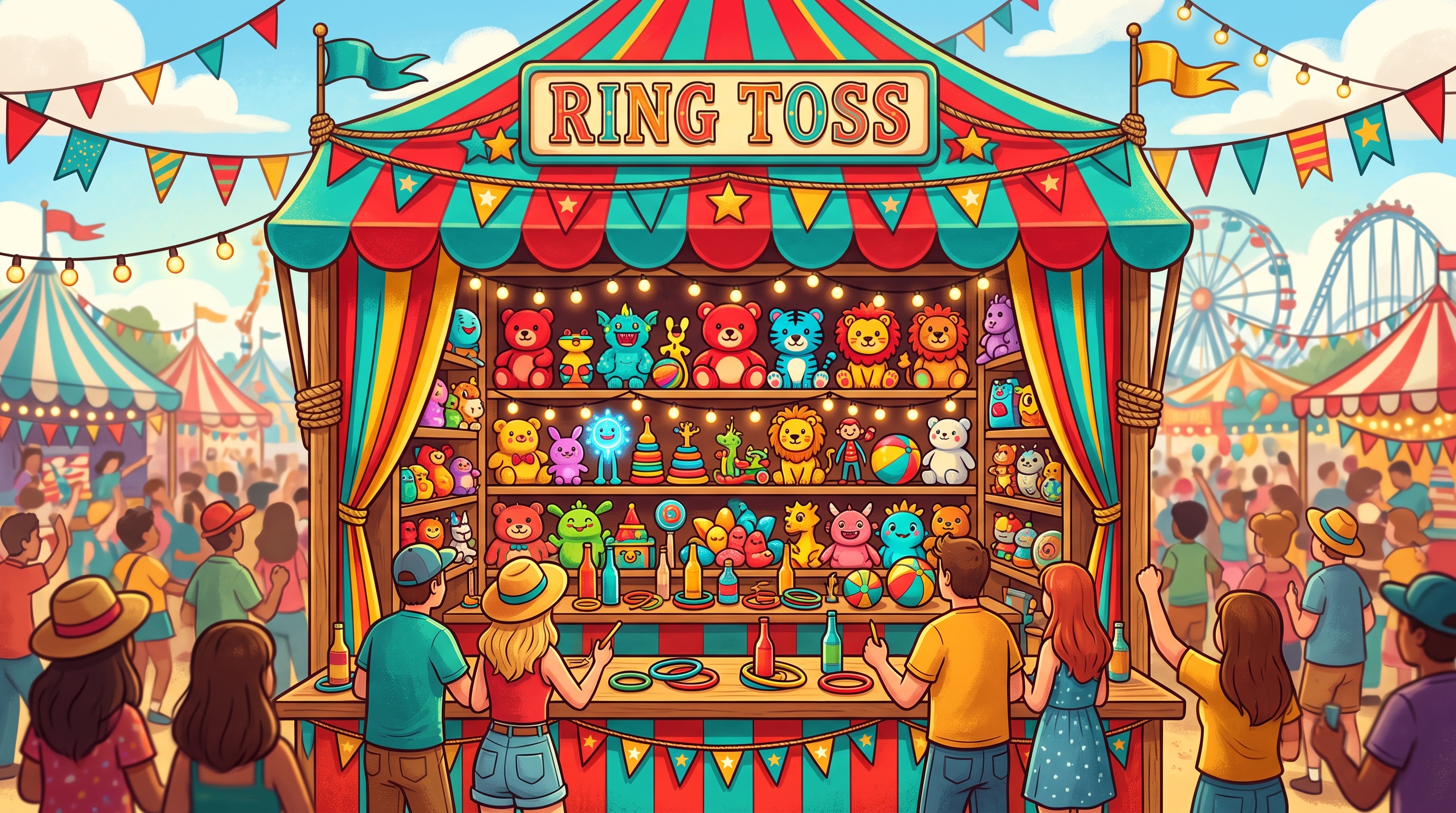 Gerai karnival SeronokHub